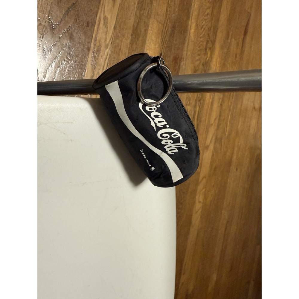 Vintage Coca Cola‎ Black  Mini Bag Key Chain
